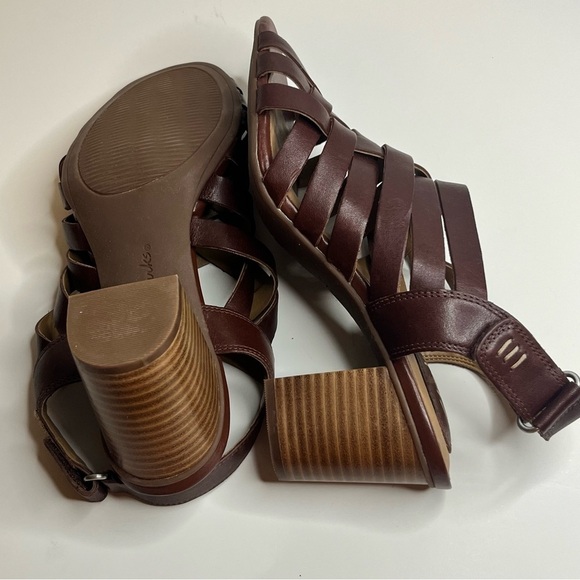 CLARKS, Ralene, Artisan, Women’s, Lusters Open Toe, Back Strap, Size 8M - Picture 10 of 16